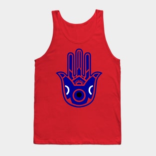 Hamsa with the Evil eye Tank Top